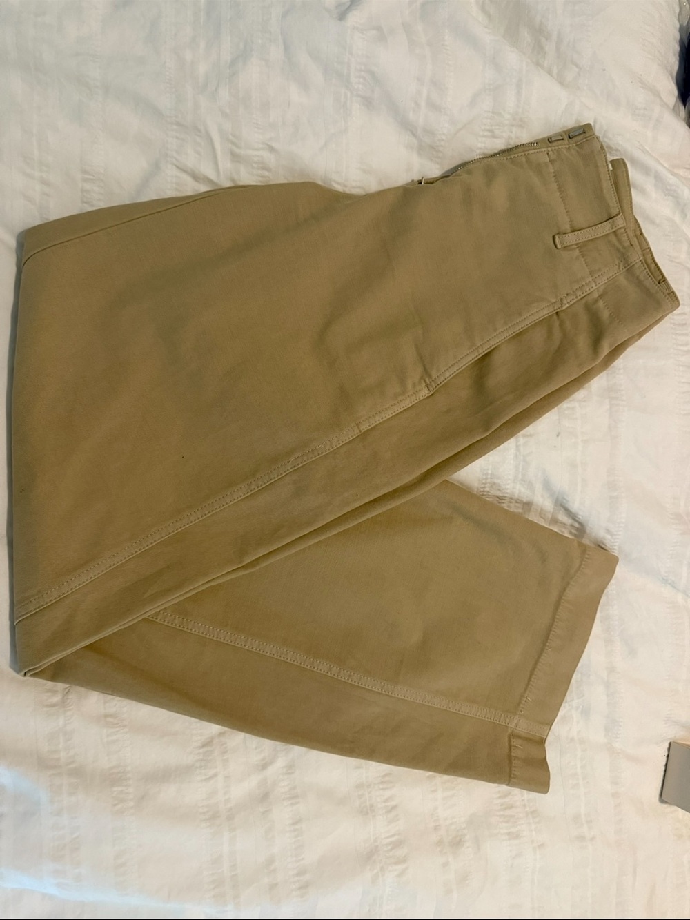 Wilfred Khaki Straight-Leg Chinos